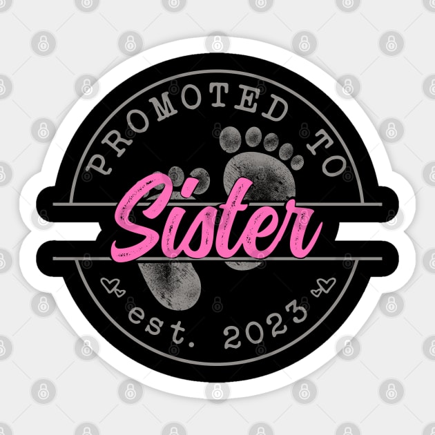 Promoted to Sister - Mothers Day 2023 Sticker by RichyTor